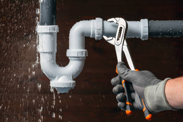 Professional Plumbing technician working in Cedarpines Park, CA